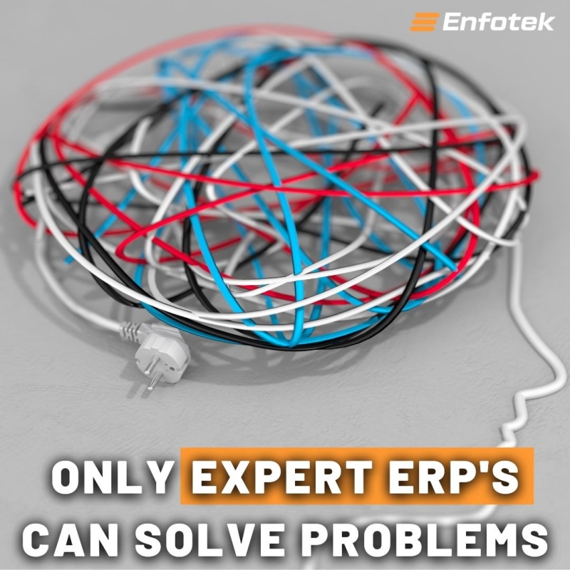 ONLY EXPERT ERP'S CAN SOLVE PROBLEMS