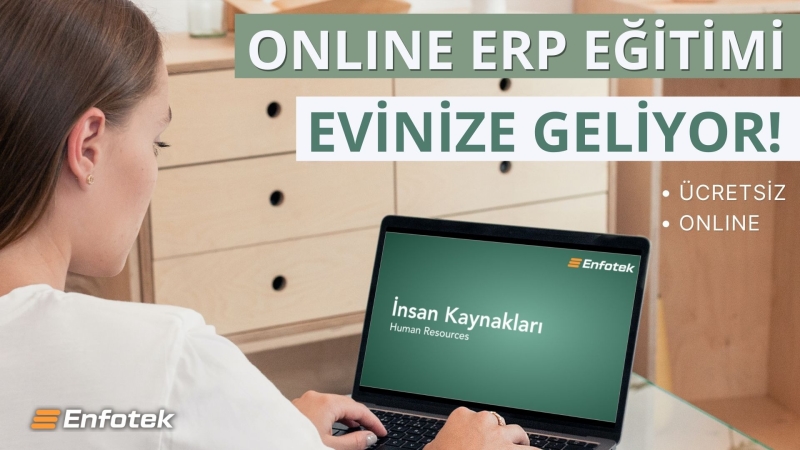 İNSAN KAYNAKLARI ONLINE  ERP EĞİTİMİ EVİNİZE GELİYOR