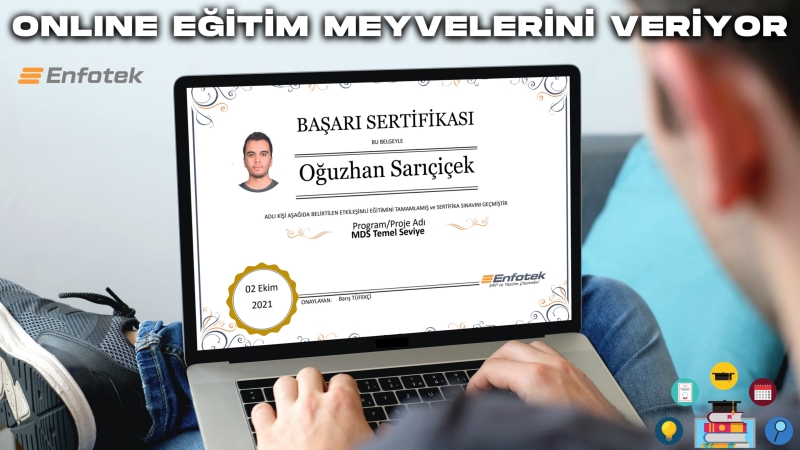 ONLINE EĞİTİM MEYVELERİNİ VERİYOR
