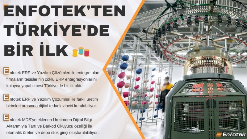 ENFOTEK’TEN BİR İLK DAHA