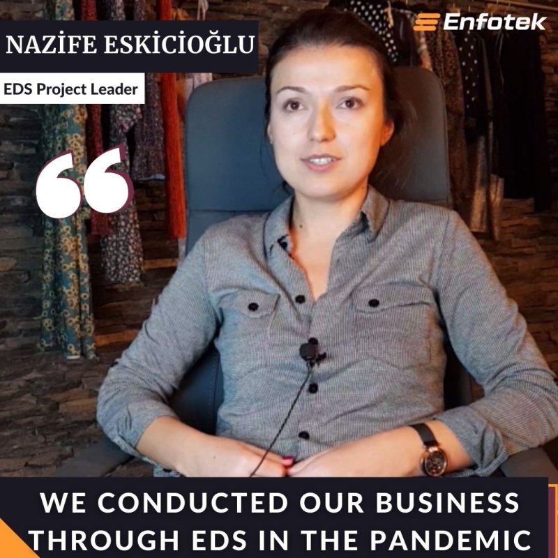 WE CONDUCTED OUR BUSINESS THROUGH EDS IN THE PANDEMIC
