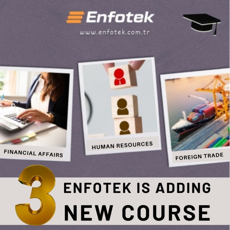 ENFOTEK IS ADDING 3 NEW COURSE