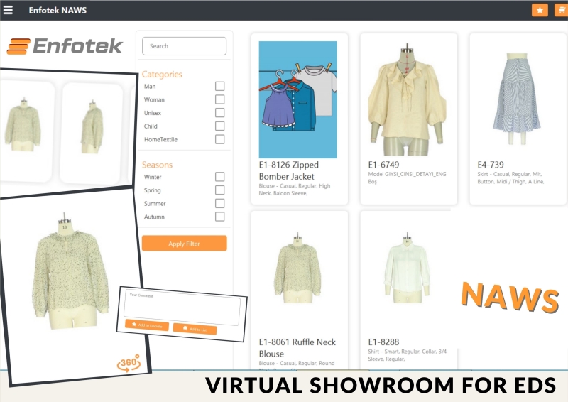 VIRTUAL SHOWROOM FOR EDS