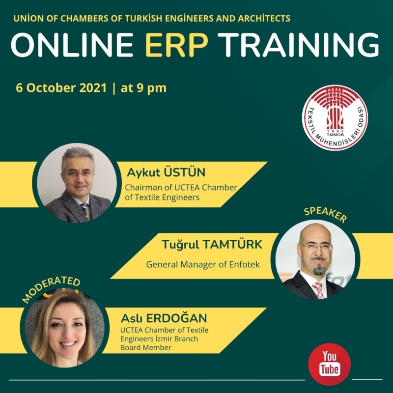 “ONLINE ERP TRAINING” TO BE TALKED