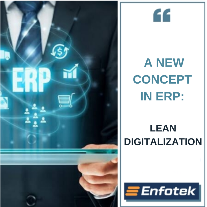A NEW CONCEPT IN ERP: LEAN DIGITALIZATION